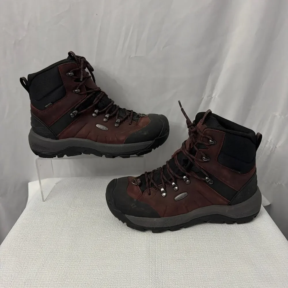 Keen Boots Womens Size 10 Revel IV Mid Polar Waterproof Insulated NO INSOLES